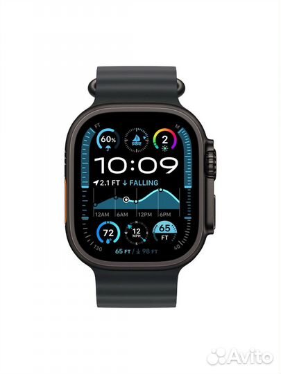 Apple Watch Ultra 2 (2024) 49 Black Ocean Black