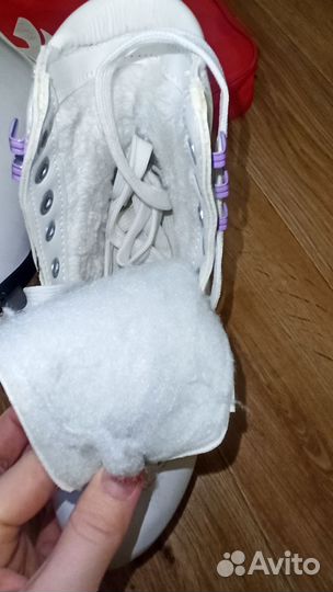 Коньки фигурные утепленные 33р