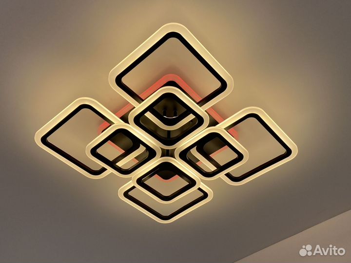 Светодиодная люстра, на 24кв\м