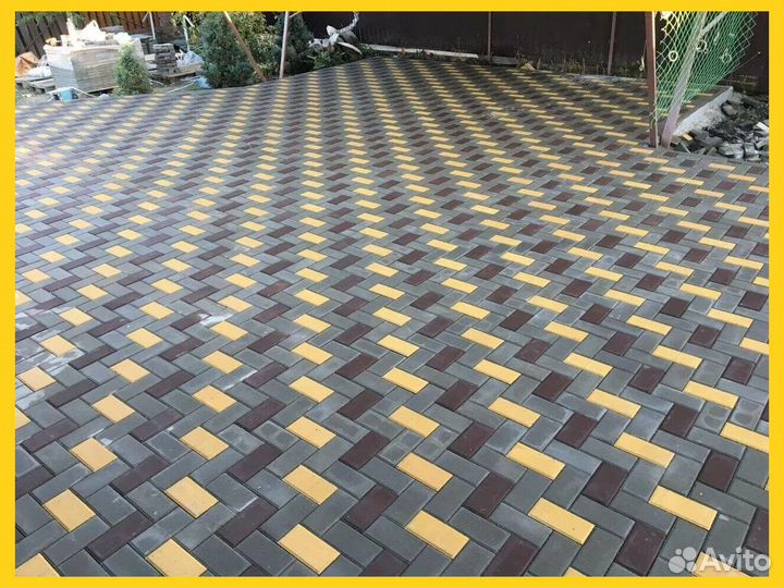 Тротуарная плитка Брусчатка