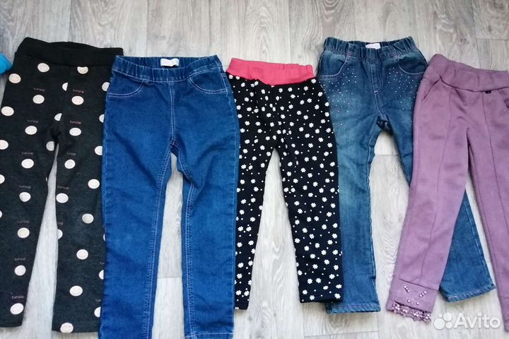 Брюки пакетом 104-110