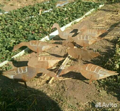 Флюгера гусей комплект