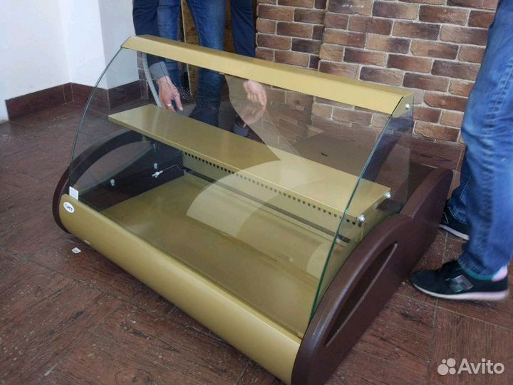 Витрина настольная вхс-1,0 Арго Люкс с полкой