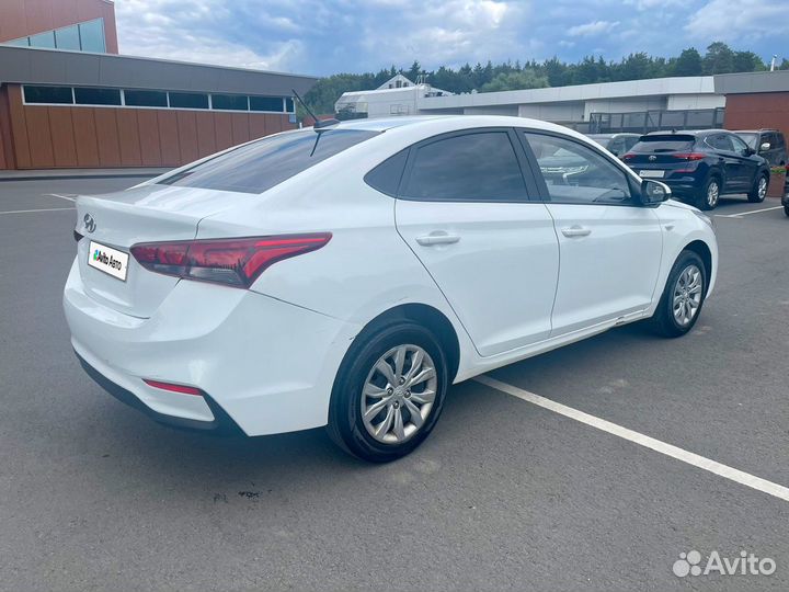 Hyundai Solaris 1.4 МТ, 2019, 134 000 км