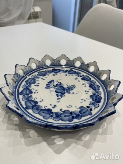 Фарфоровая посуда гжель