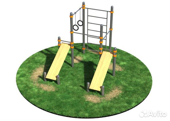 Спортивный комплекс свс-63-М 76мм пластик