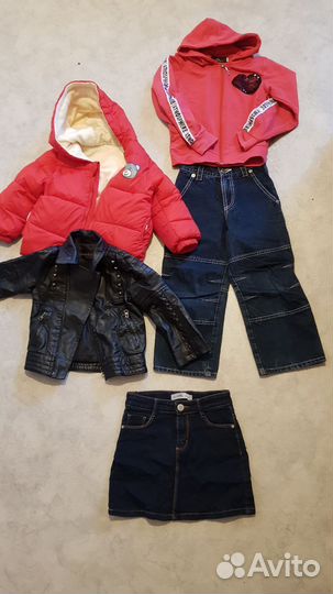 Детские вещи пакетом для девочек 98 -104