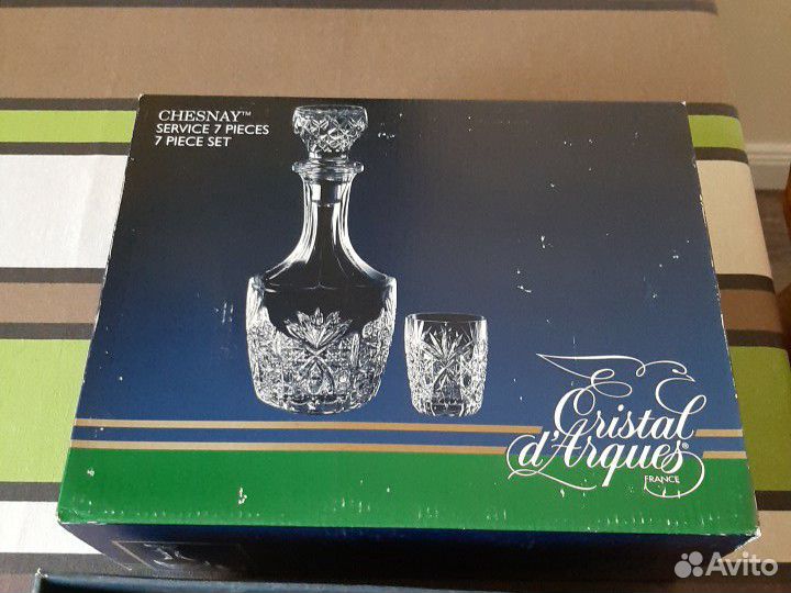 Новый хрустальный набор (Франция)