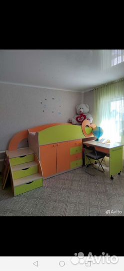 Детская кровать чердак