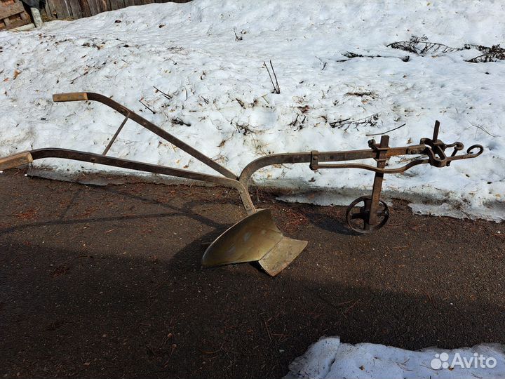 Конный плуг + борона