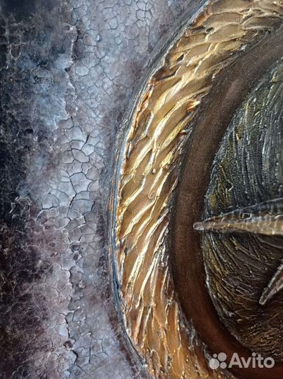 Картина фактурная на холсте