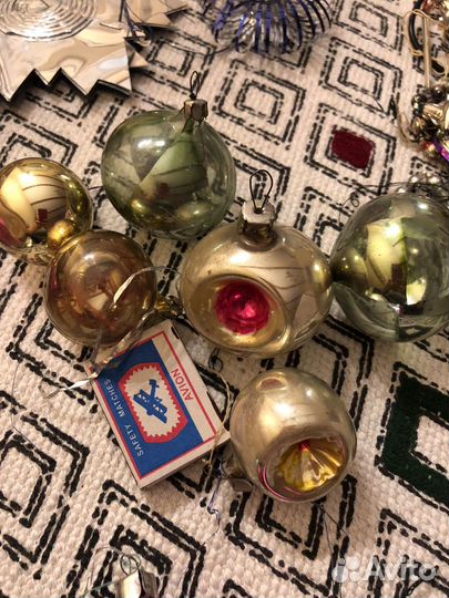 Елочные игрушки СССР