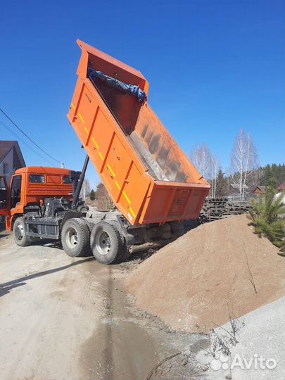 Щебень песок отсев