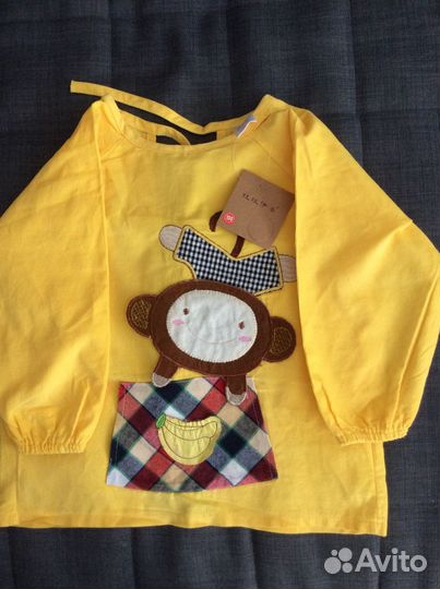 Фартук детский для творчества. Новый (на 2 года)