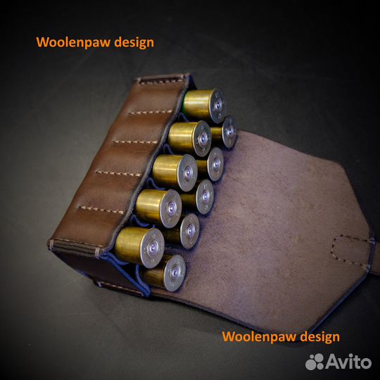 Патронташ на 10 патронов 12-16 калибр