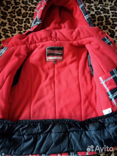 Зимняя куртка для мальчика 128