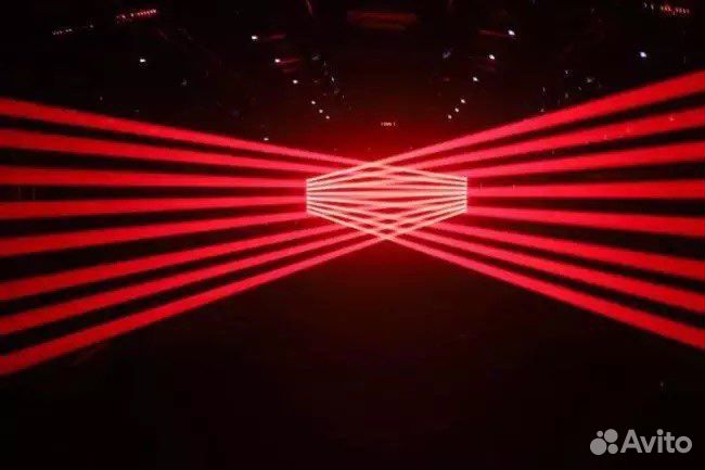 Laser led bar 8*500mw Red