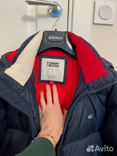 Пуховик мужской Tommy hilfiger xl