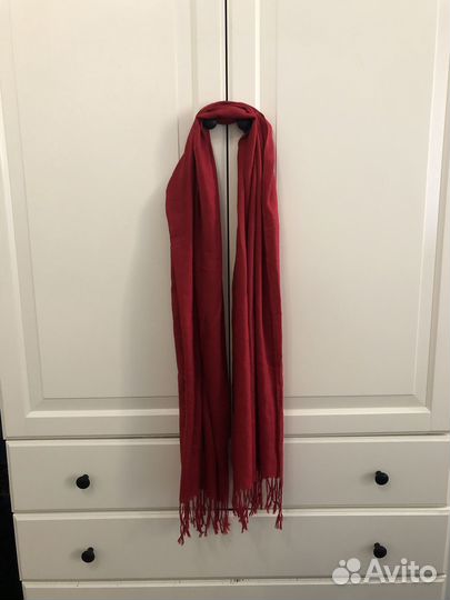 Шарф розового цвета