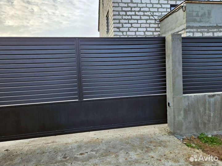 Забор жалюзи