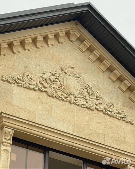 Облицовка дагестанским камнем