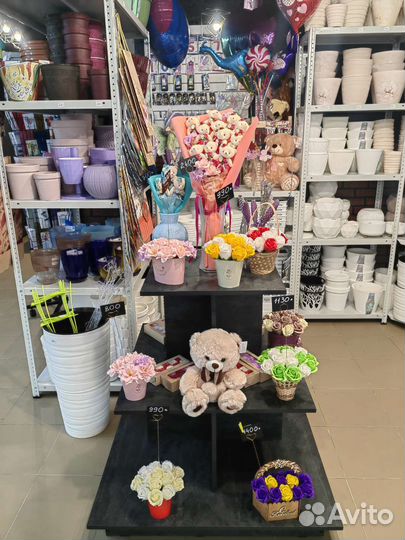 Мыльные розы и др цветы