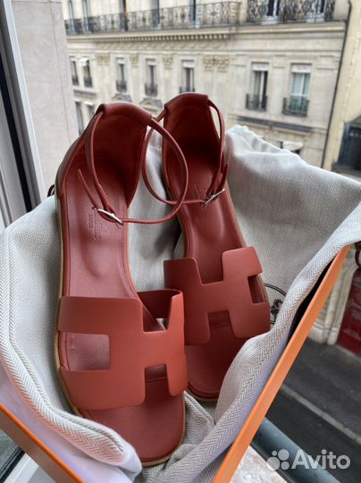 Сандалии Hermes Santorini