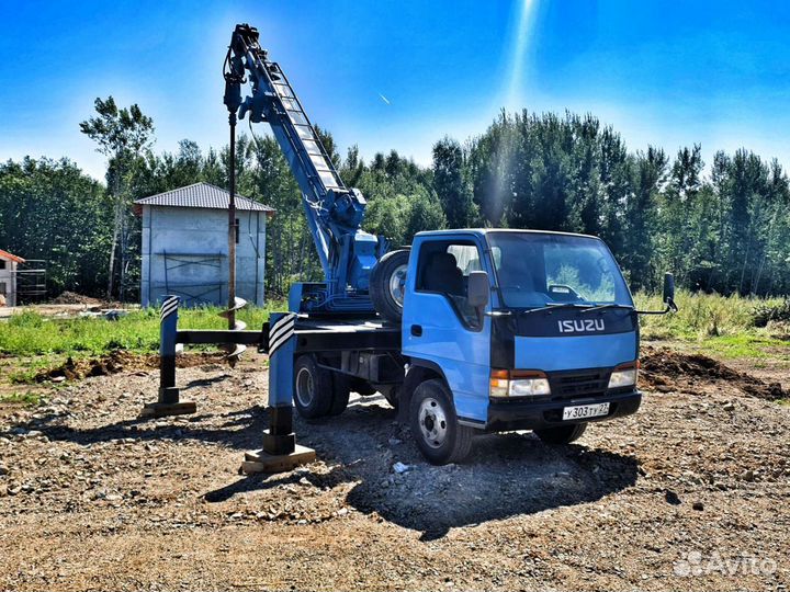 Услуги автобуровой, ямобура