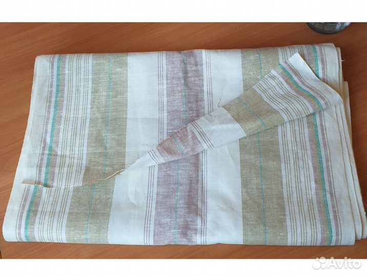 Лен на полотенца, ткани СССР, отрезы