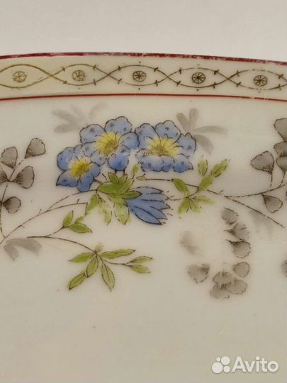 Блюдо Кузнецов фарфор до 1917