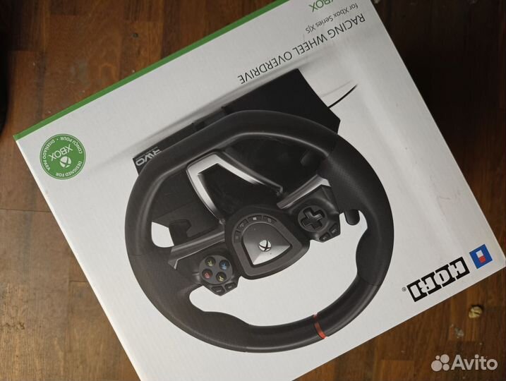 Руль Racing Wheel Overdrive, черный