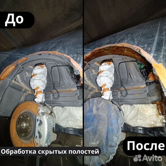 Антикоррозийная обработка авто Защита от ржавчины