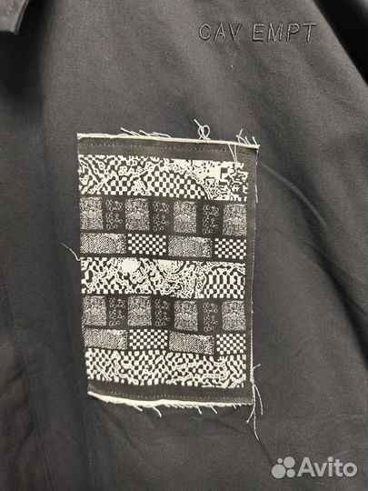 Джинсовая куртка Cav empt Черная