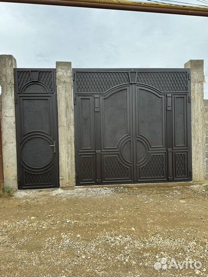 Ворота кованые
