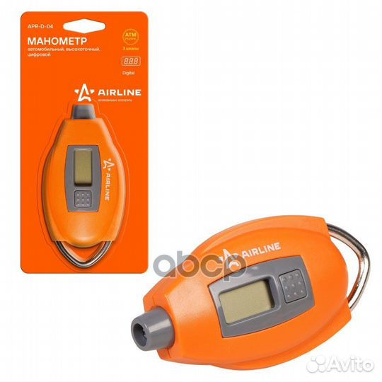 Манометр цифровой в футляре 7атм APR-D-04 APR-D