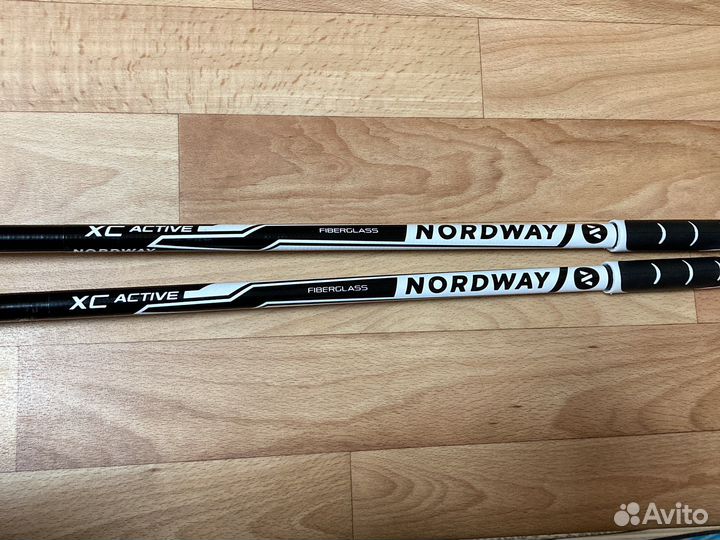 Лыжи беговые детские, лыжные палки