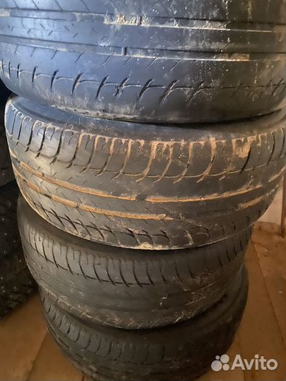 Литые диски с резиной летные mercedes R16