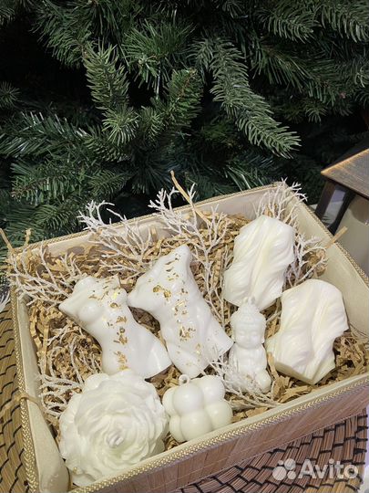 Подарочный набор изделия из гипса ручной работы