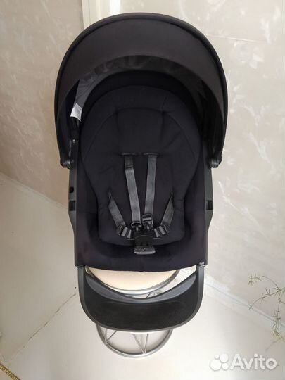 Коляска stokke trailz 2в1 черная