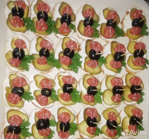 Закуски на заказ