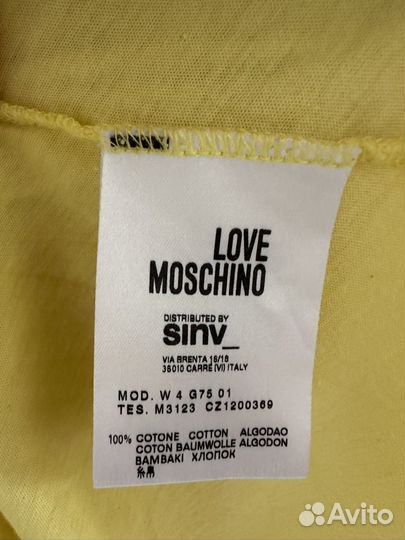 Moschino Love футболка L винтаж