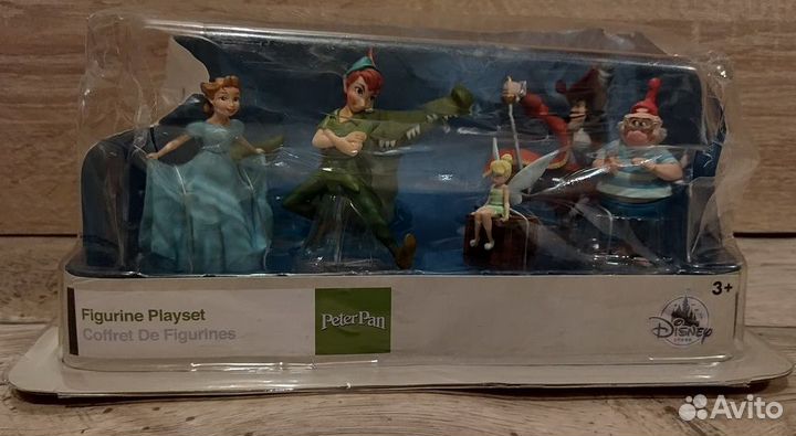Disney Питер Пэн Набор фигурок 6 шт
