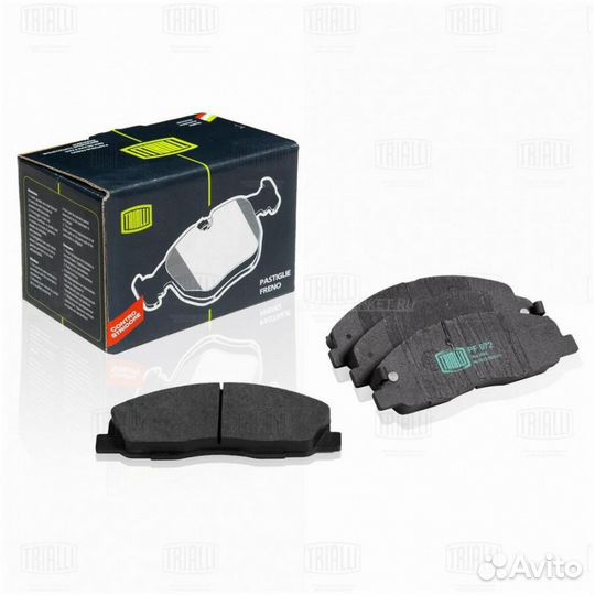 Trialli PF 972 Колодки тормозные дисковые передние