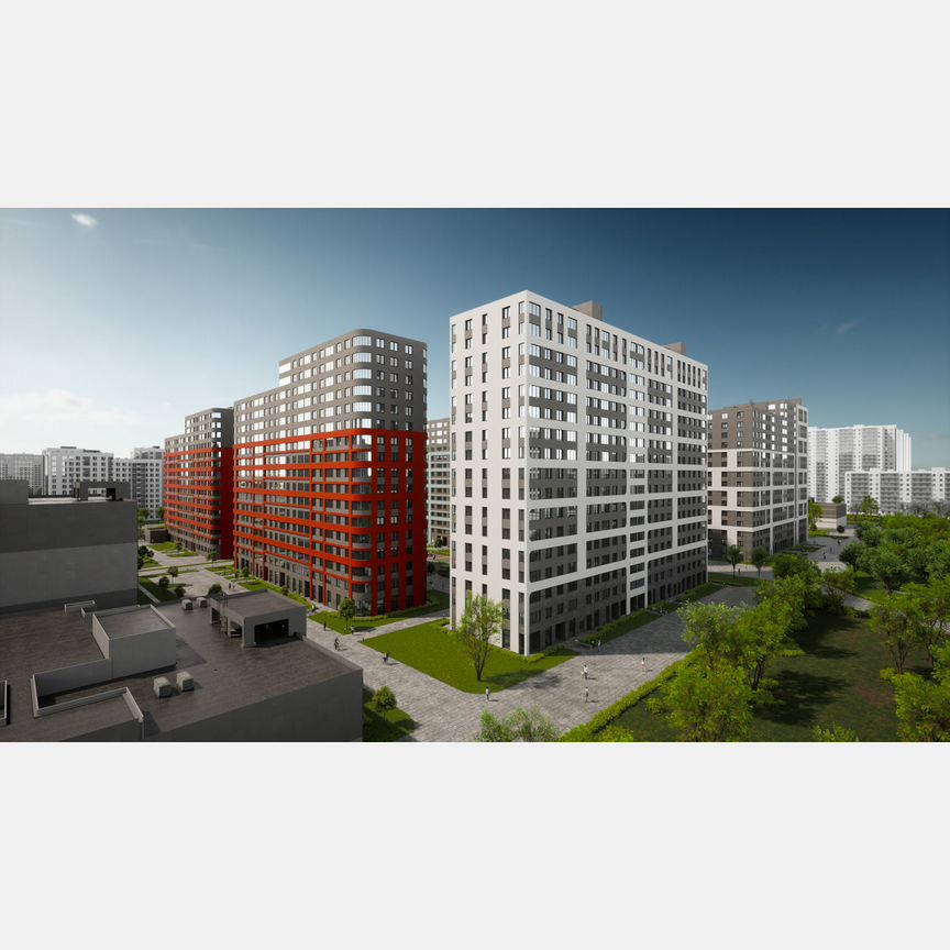 2-к. квартира, 50,6 м², 14/17 эт.