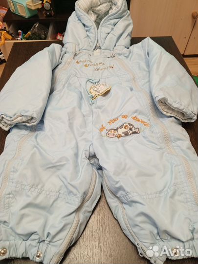 Детский комбинезон-конверт 68