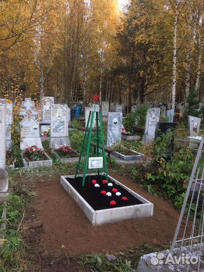 Благоустройство и уборка могил, захоронений