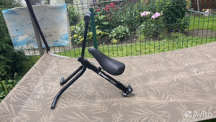 Детское кресло для велосипеда на раму