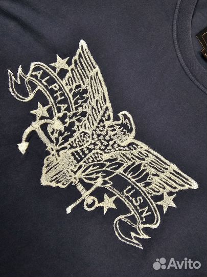 Футболка Alpha Industries Винтаж оригинал L-M