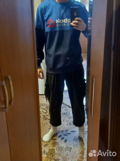 Лонгслив reebok