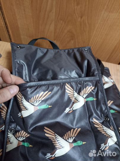 Женская сумка с косынкой и варежками болоневые